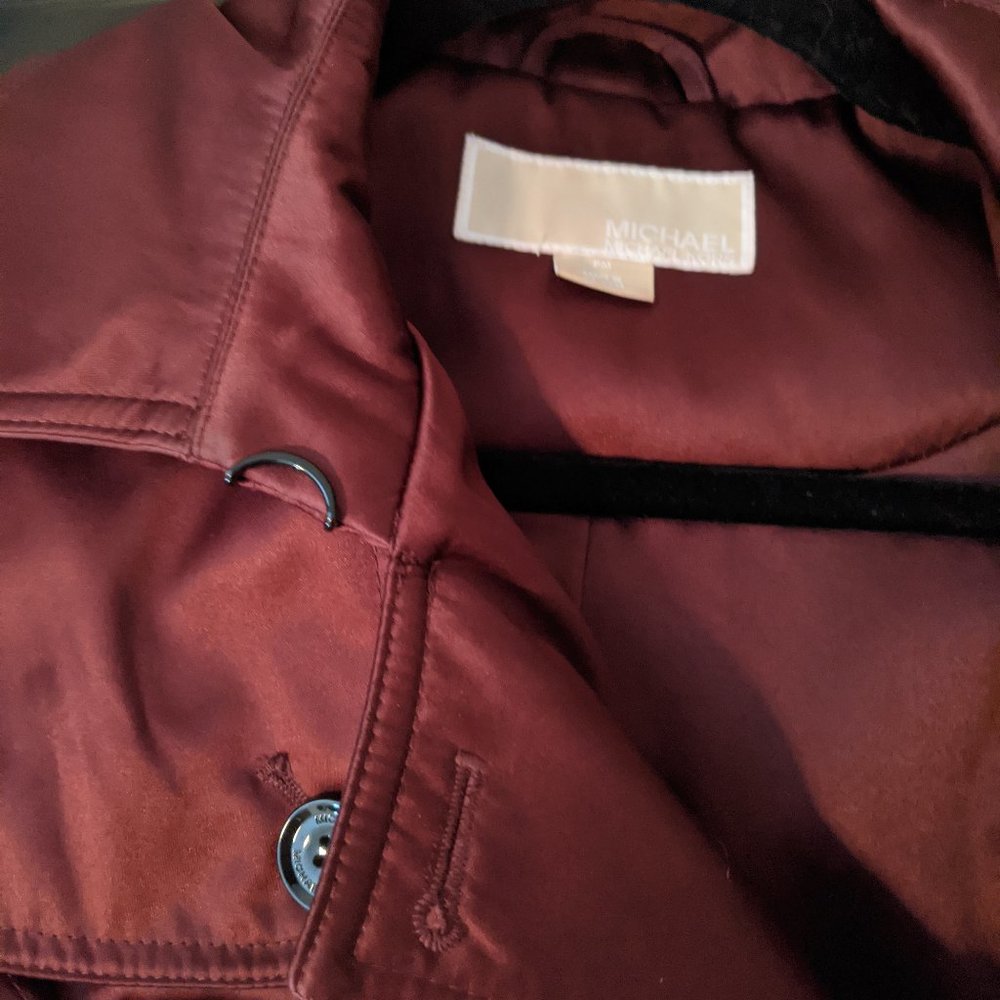 Michael Kors Satin Trenchcoat